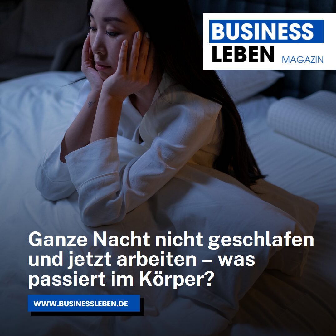 Ganze Nacht nicht geschlafen und jetzt arbeiten – was passiert im Körper? Ganze Nacht nicht geschlafen und jetzt arbeiten – was passiert im Körper?