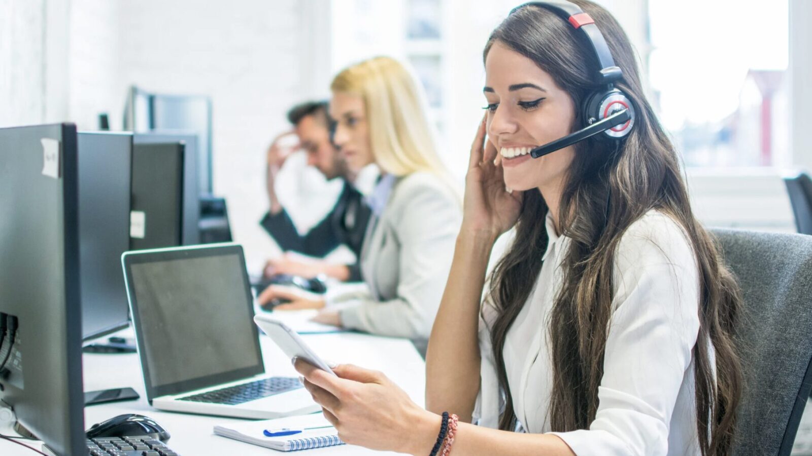 Telefonsupport für KMU