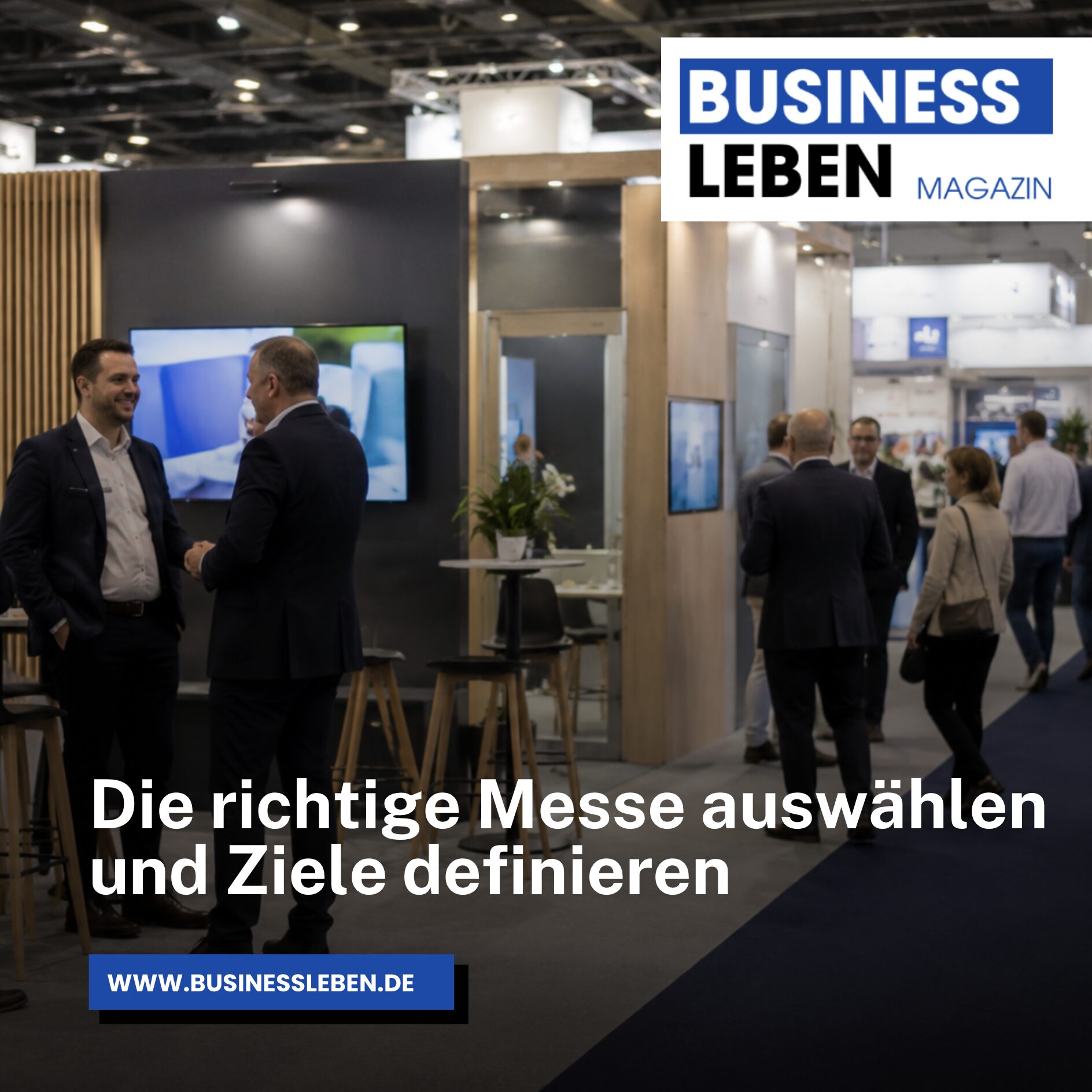 Die richtige Messe auswählen und Ziele definieren Die richtige Messe auswählen und Ziele definieren