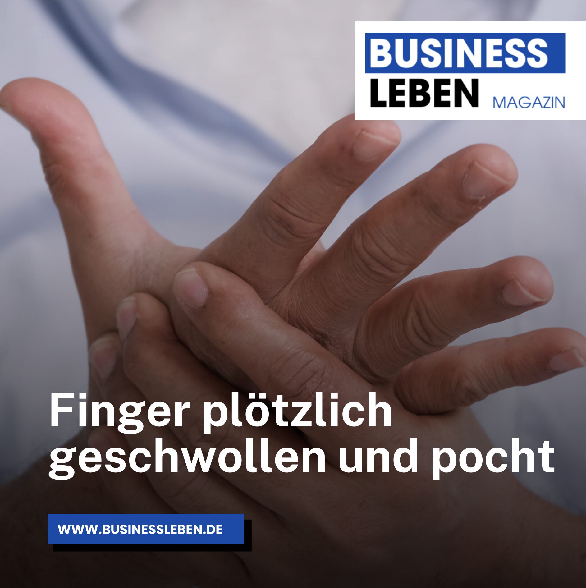 Finger plötzlich geschwollen und pocht Finger plötzlich geschwollen und pocht