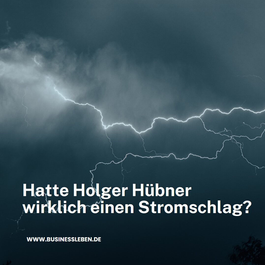 Hatte Holger Hübner wirklich einen Stromschlag? Hatte Holger Hübner wirklich einen Stromschlag?