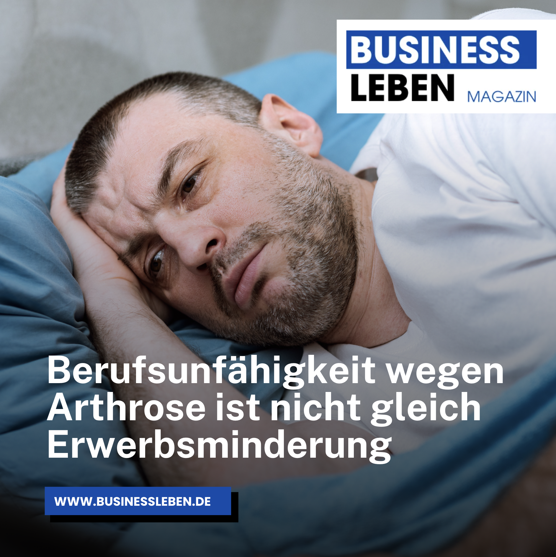 Berufsunfähigkeit wegen Arthrose ist nicht gleich Erwerbsminderung Berufsunfähigkeit wegen Arthrose ist nicht gleich Erwerbsminderung