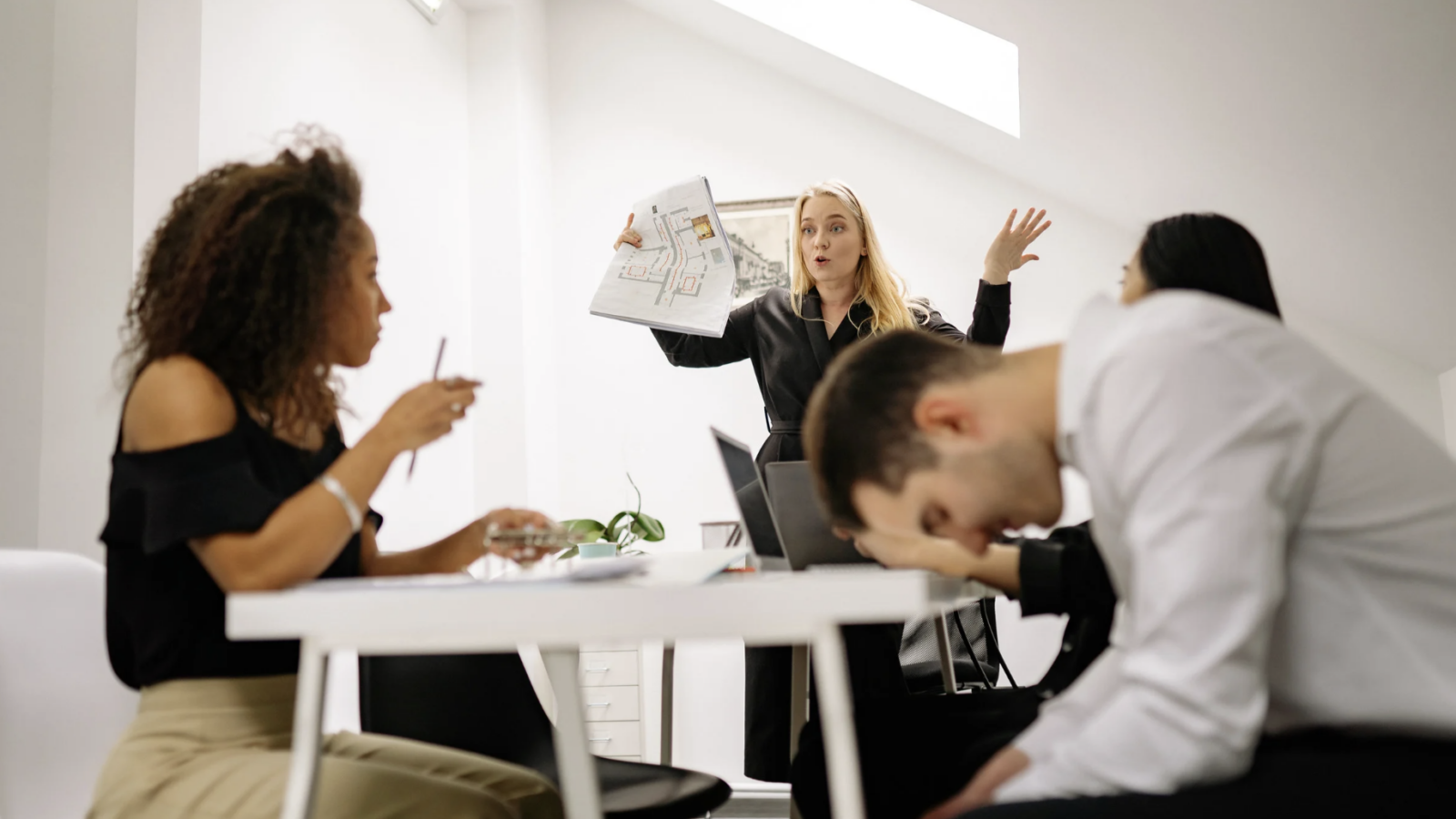 Schlechte Stimmung im Team