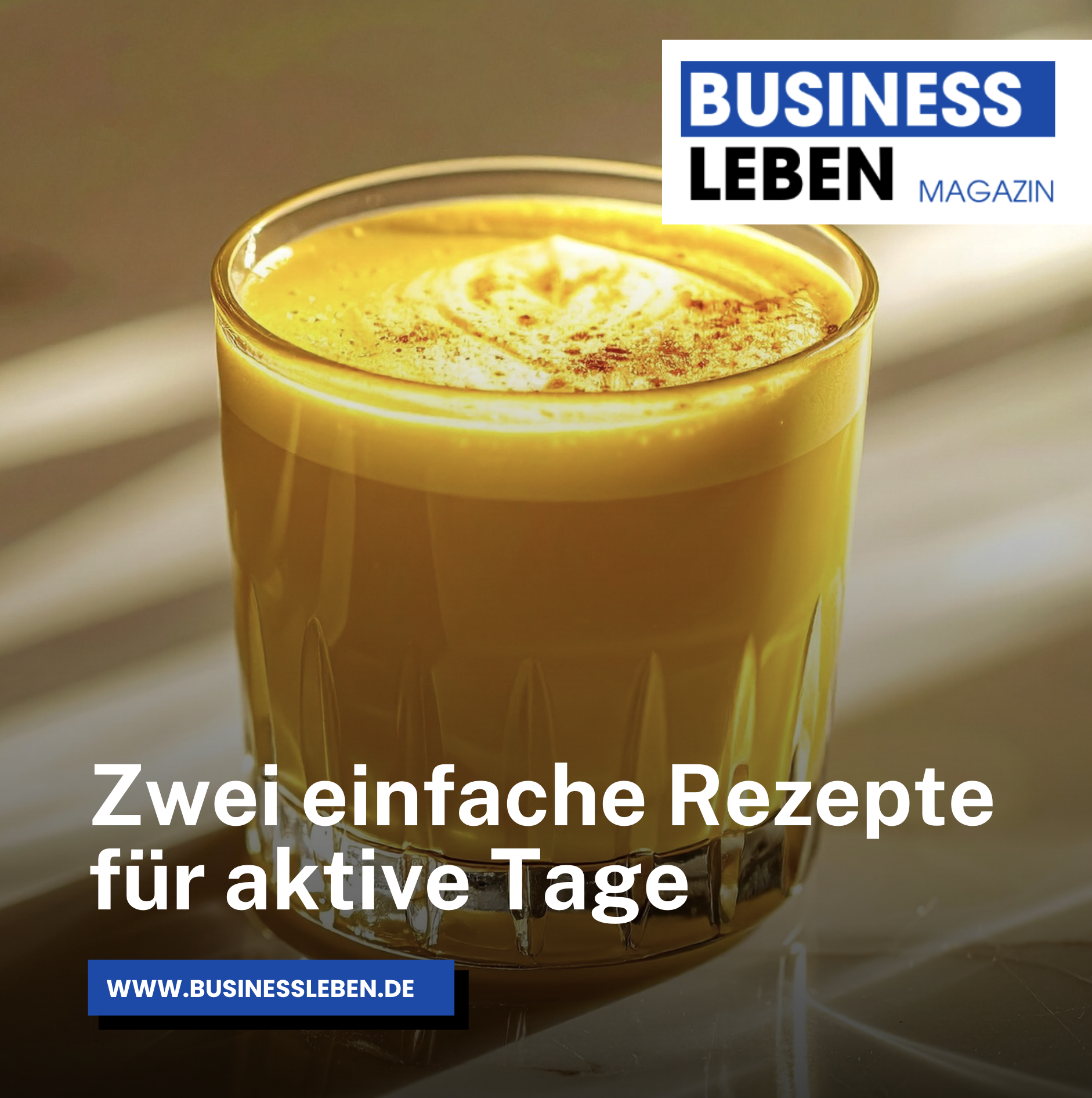 Zwei einfache Rezepte für aktive Tage Zwei einfache Rezepte für aktive Tage