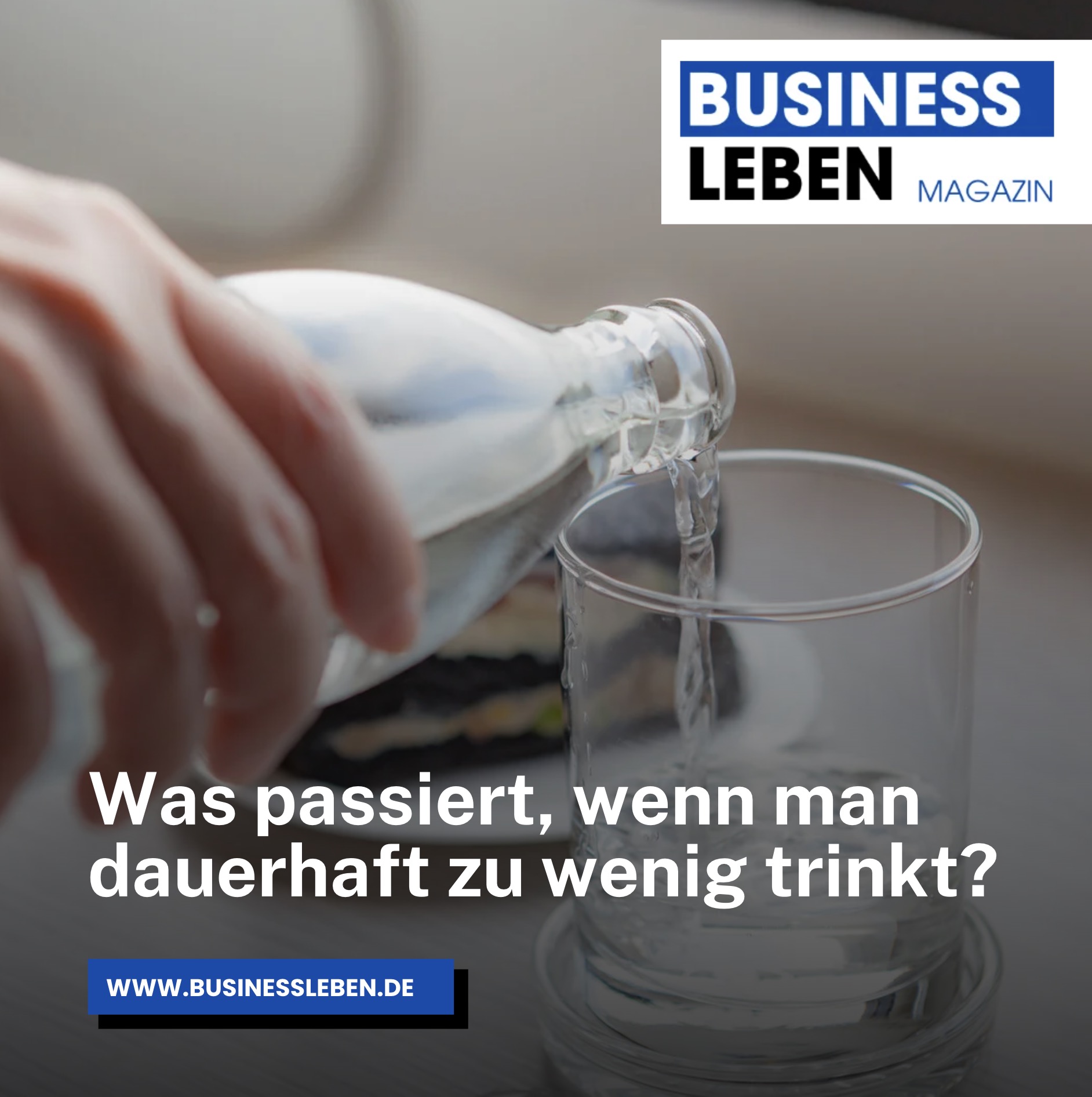 Was passiert, wenn man dauerhaft zu wenig trinkt? Was passiert, wenn man dauerhaft zu wenig trinkt?