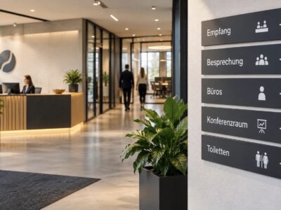 Schilder für Unternehmen