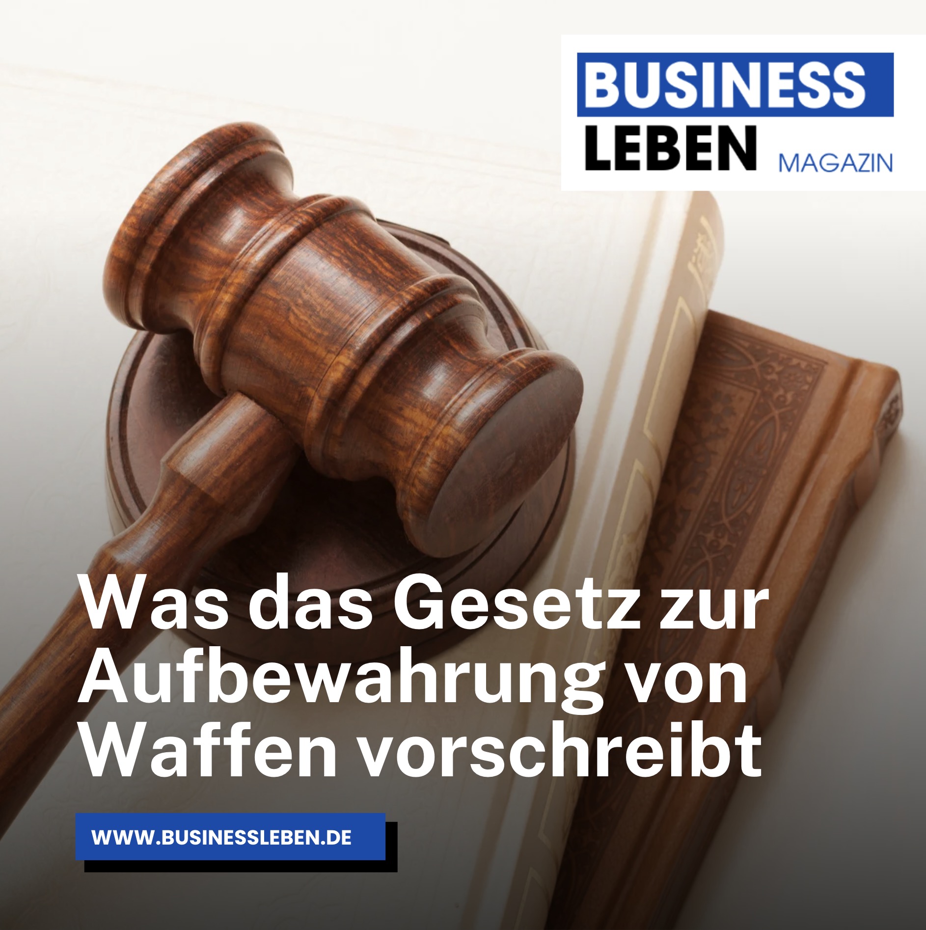 Was das Gesetz zur Aufbewahrung von Waffen vorschreibt Was das Gesetz zur Aufbewahrung von Waffen vorschreibt